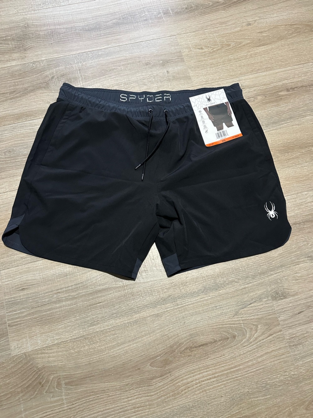 Spyder Black swim shorts